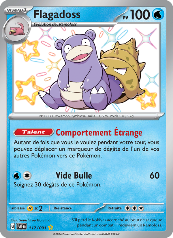Flagadoss 117 — Paldeas Schicksale (French Pokémon TCG card)