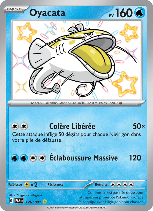 Oyacata 126 — Paldeas Schicksale (French Pokémon TCG card)