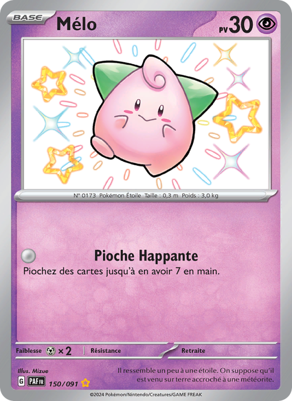 Mélo 150 — Paldeas Schicksale (French Pokémon TCG card)