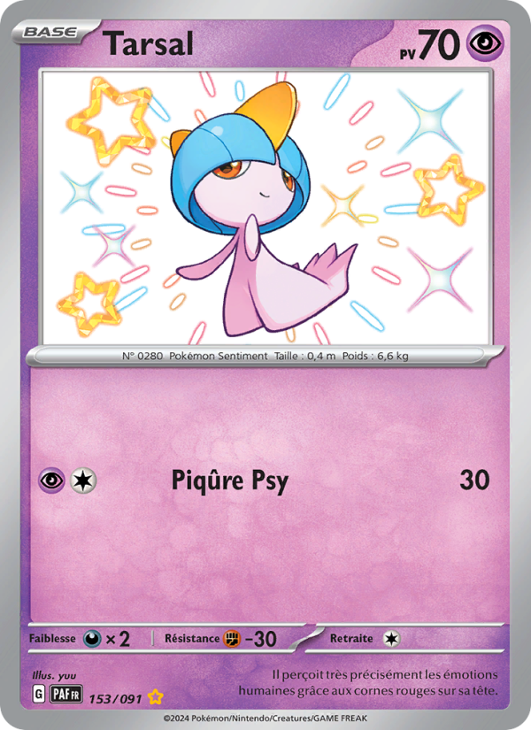 Tarsal 153 — Paldeas Schicksale (French Pokémon TCG card)