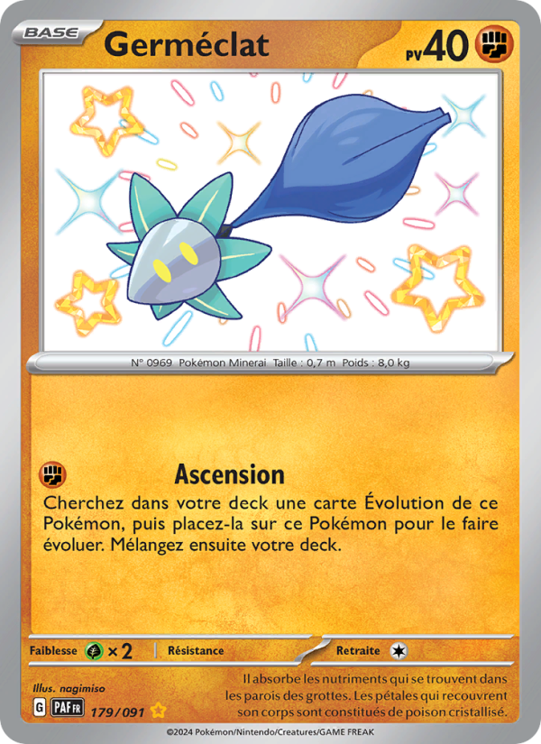 Germéclat 179 — Paldeas Schicksale (French Pokémon TCG card)