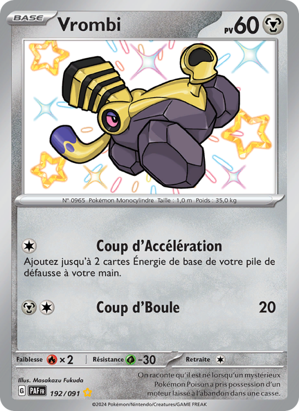 Vrombi 192 — Paldeas Schicksale (French Pokémon TCG card)