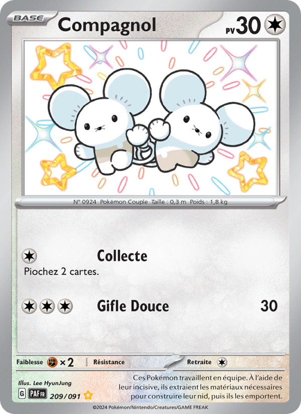 Compagnol 209 — Paldeas Schicksale (French Pokémon TCG card)