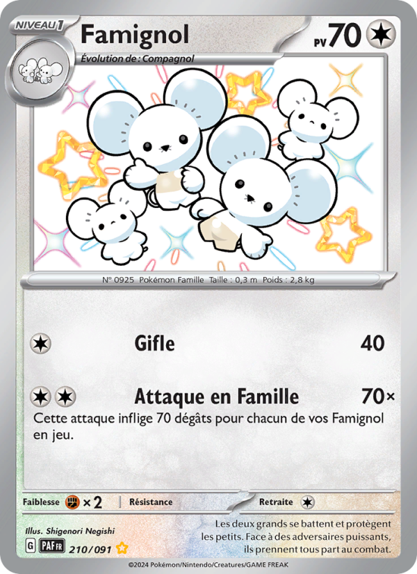 Famignol 210 — Paldeas Schicksale (French Pokémon TCG card)