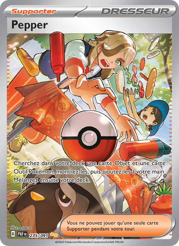 Pepper 235 — Paldeas Schicksale (French Pokémon TCG card)
