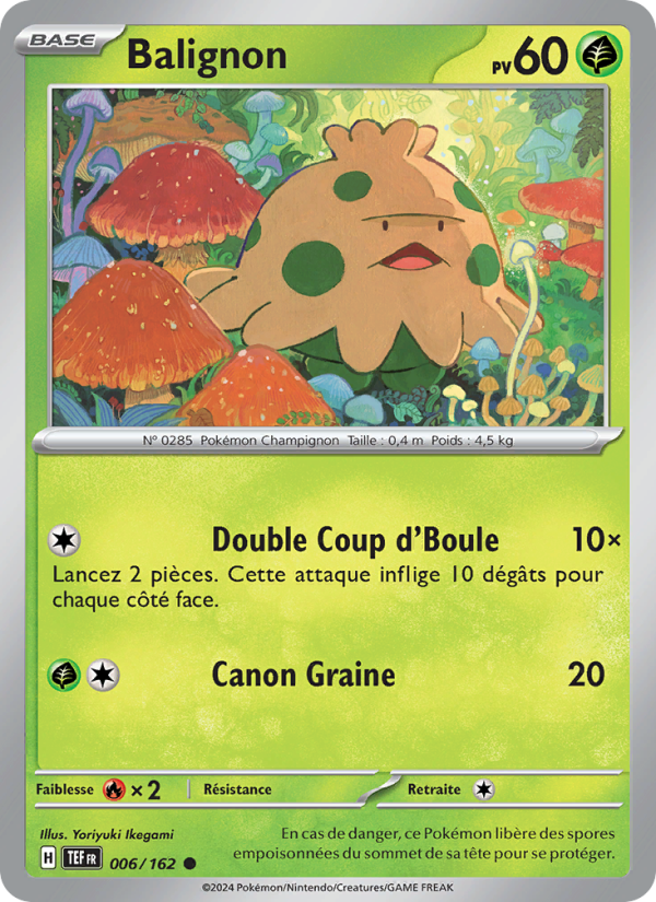 Balignon 006 — Temporal Forces (French Pokémon TCG card)