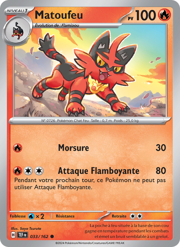 Matoufeu 033 — Temporal Forces (French Pokémon TCG card)