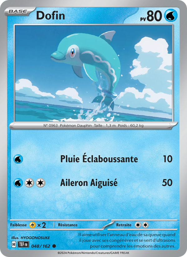 Dofin 048 — Temporal Forces (French Pokémon TCG card)
