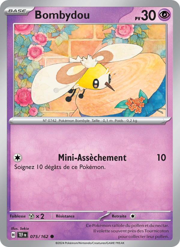 Bombydou 075 — Temporal Forces (French Pokémon TCG card)