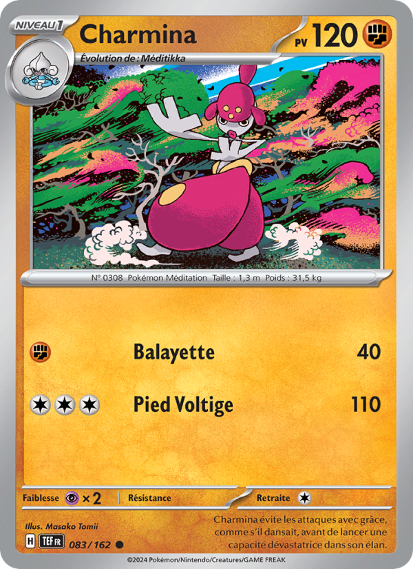 Charmina 083 — Temporal Forces (French Pokémon TCG card)
