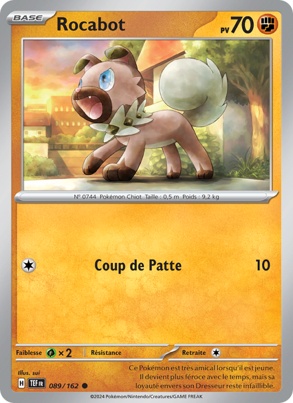 Rocabot 089 — Temporal Forces (French Pokémon TCG card)