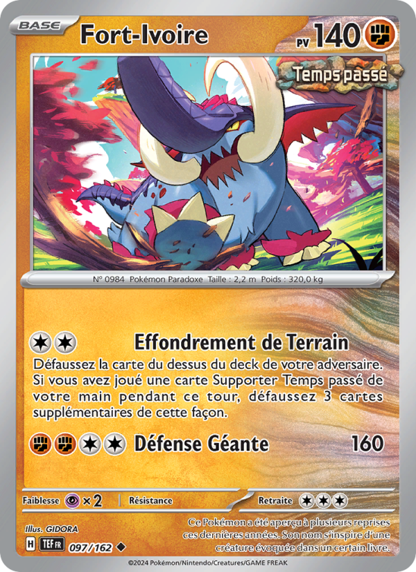 Fort-Ivoire 097 — Temporal Forces (French Pokémon TCG card)