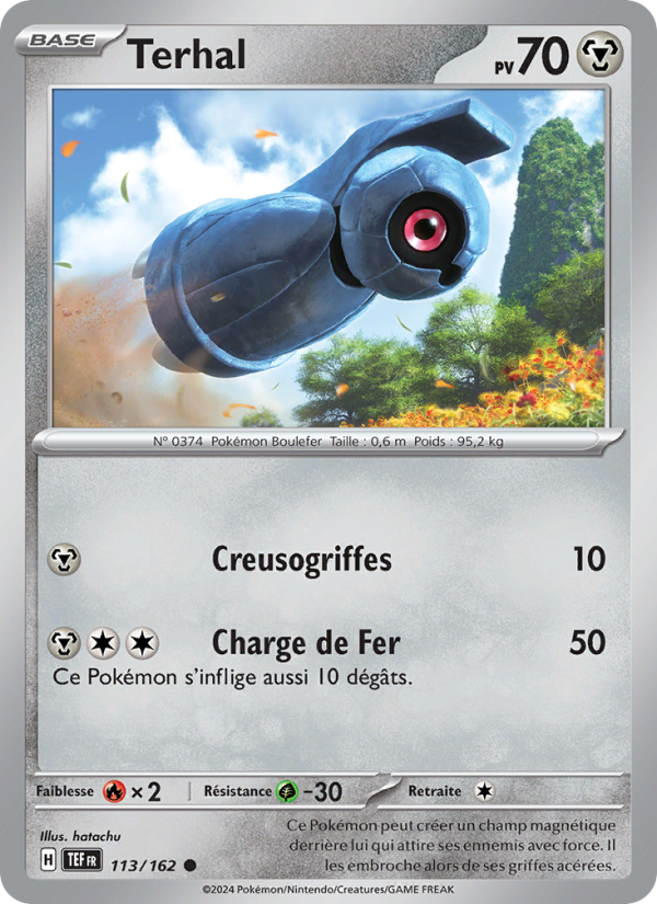 Terhal 113 — Temporal Forces (French Pokémon TCG card)
