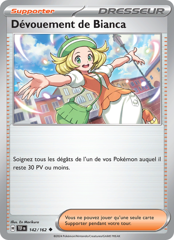 Dévouement de Bianca 142 — Temporal Forces (French Pokémon TCG card)