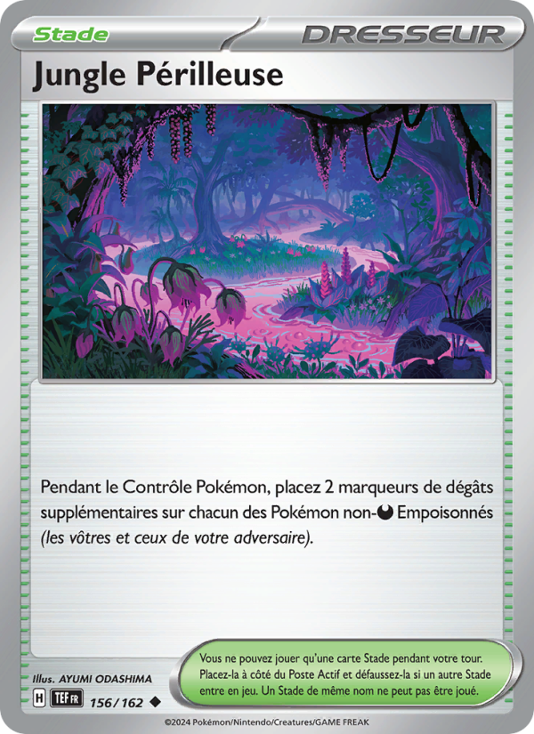 Jungle Périlleuse 156 — Temporal Forces (French Pokémon TCG card)