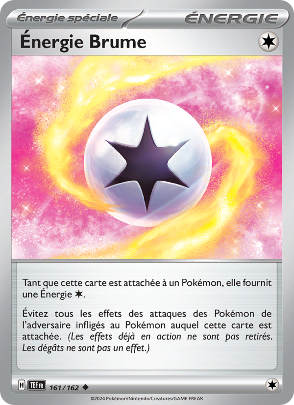 Énergie Brume 161 — Temporal Forces (French Pokémon TCG card)