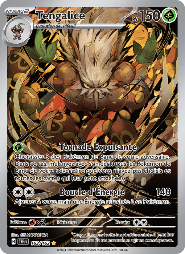 Tengalice 163 — Temporal Forces (French Pokémon TCG card)
