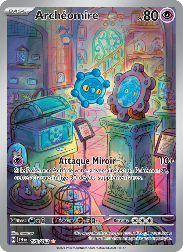 Archéomire 170 — Temporal Forces (French Pokémon TCG card)