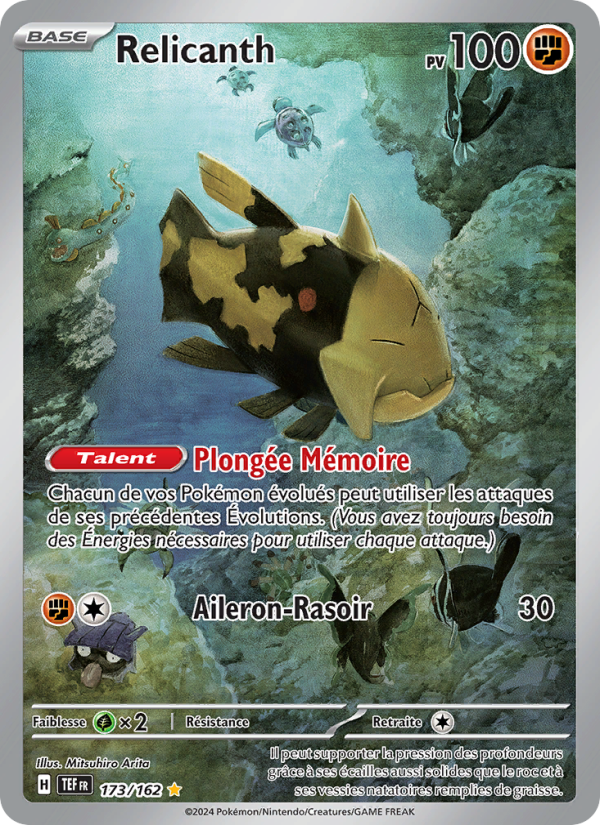Relicanth 173 — Temporal Forces (French Pokémon TCG card)