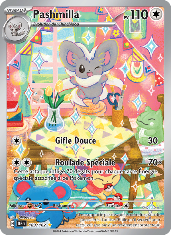 Pashmilla 183 — Temporal Forces (French Pokémon TCG card)