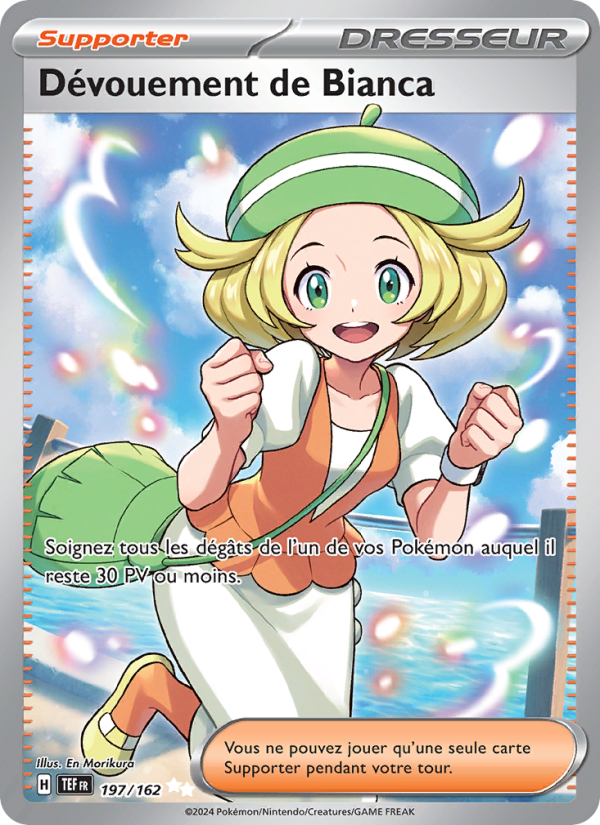 Dévouement de Bianca 197 — Temporal Forces (French Pokémon TCG card)