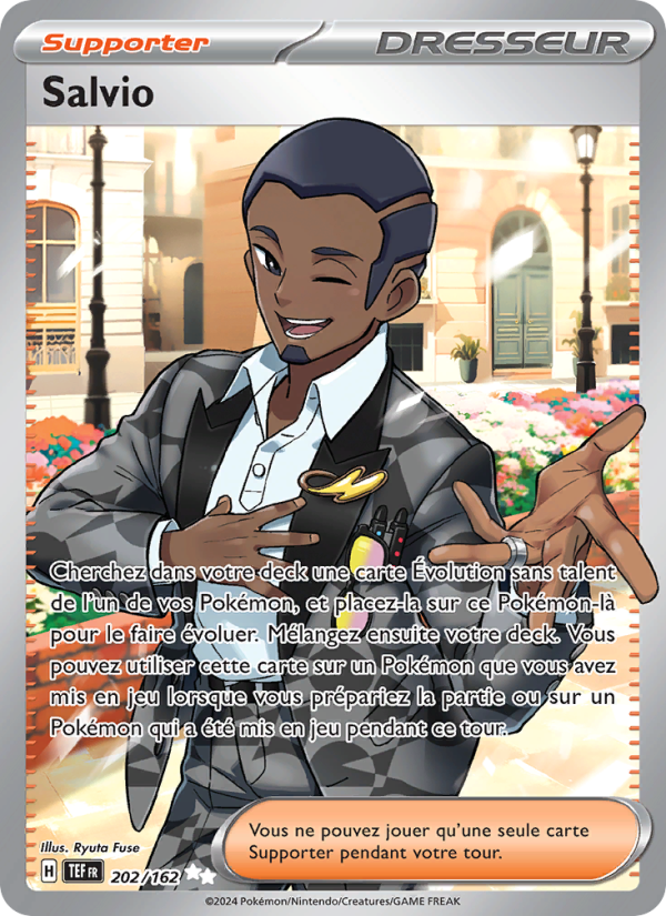 Salvio 202 — Temporal Forces (French Pokémon TCG card)