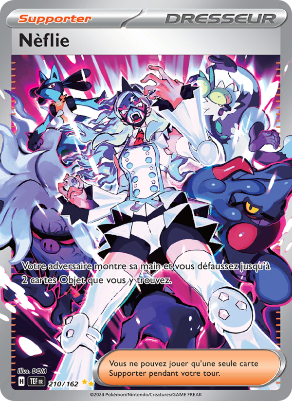 Nèflie 210 — Temporal Forces (French Pokémon TCG card)