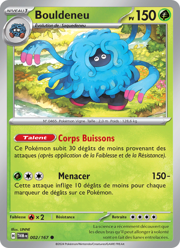 Bouldeneu 002 — Twilight Masquerade (French Pokémon TCG card)