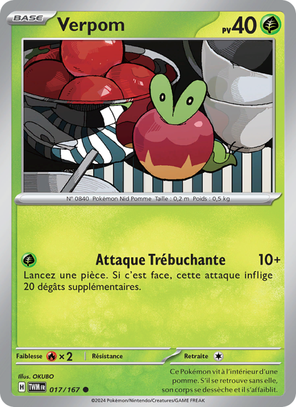 Verpom 017 — Twilight Masquerade (French Pokémon TCG card)