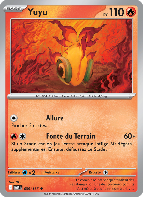 Yuyu 039 — Twilight Masquerade (French Pokémon TCG card)