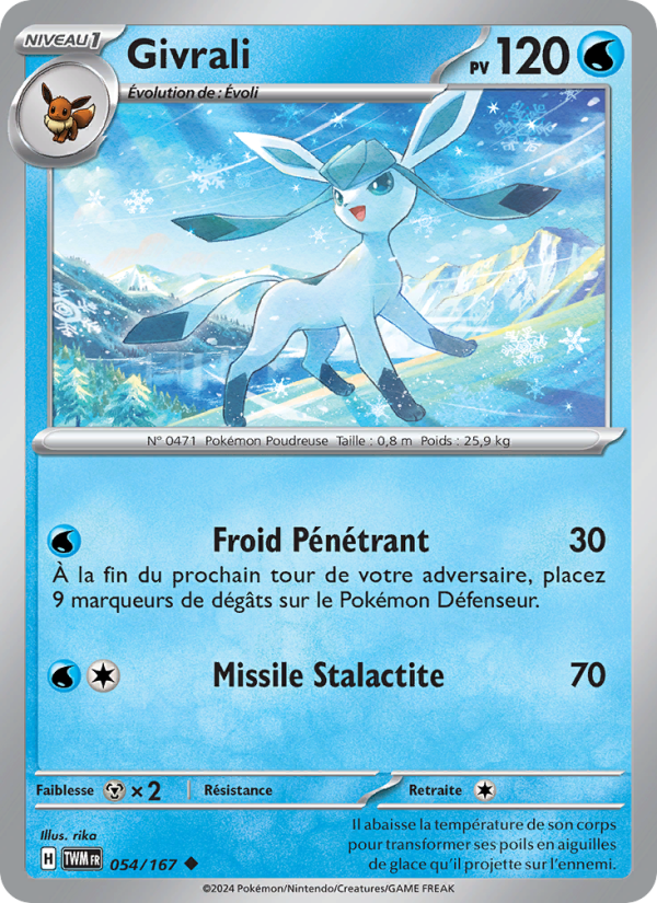 Givrali 054 — Twilight Masquerade (French Pokémon TCG card)