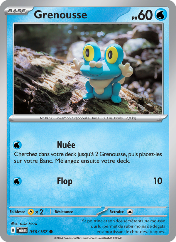 Grenousse 056 — Twilight Masquerade (French Pokémon TCG card)