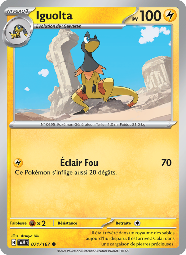 Iguolta 071 — Twilight Masquerade (French Pokémon TCG card)