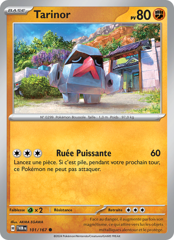 Tarinor 101 — Twilight Masquerade (French Pokémon TCG card)