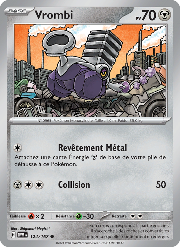 Vrombi 124 — Twilight Masquerade (French Pokémon TCG card)