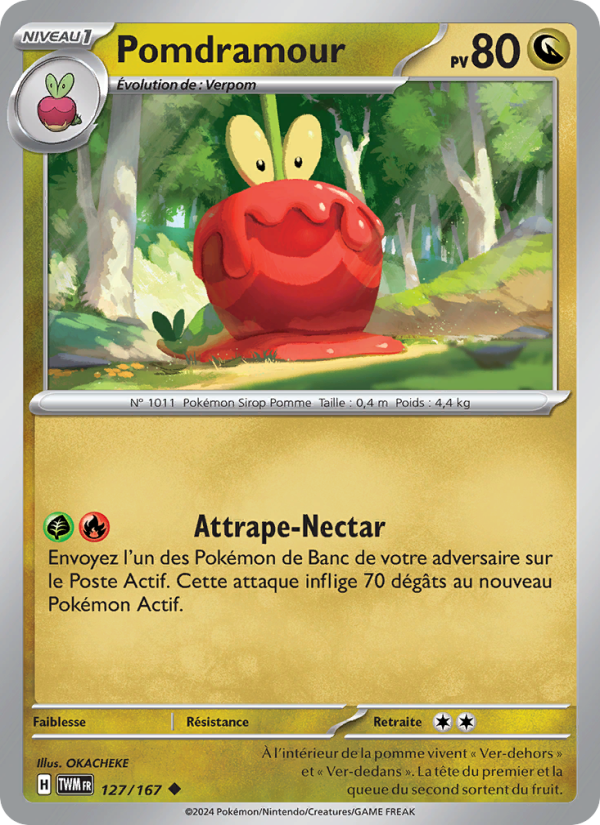 Pomdramour 127 — Twilight Masquerade (French Pokémon TCG card)