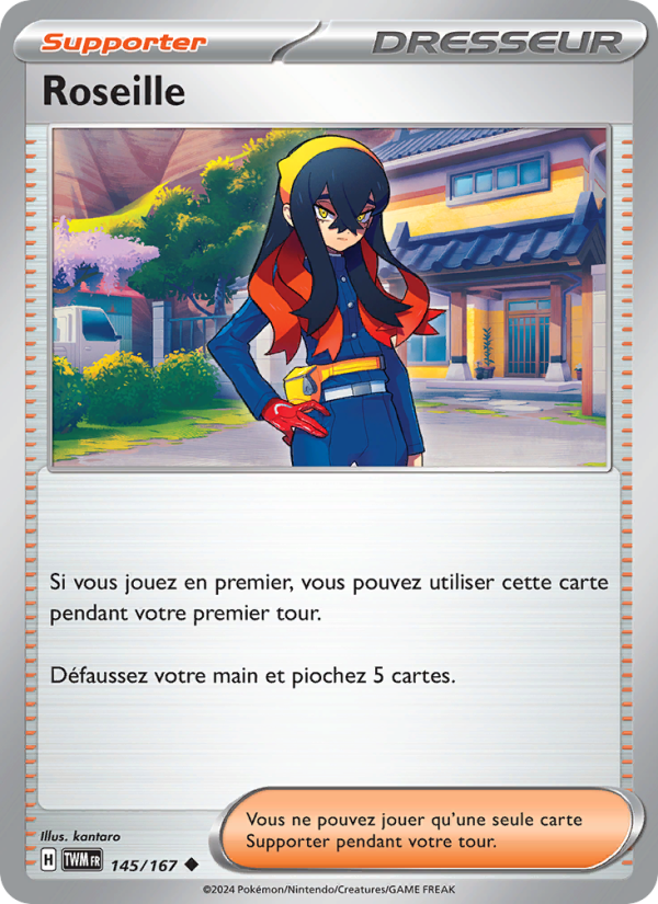 Roseille 145 — Twilight Masquerade (French Pokémon TCG card)