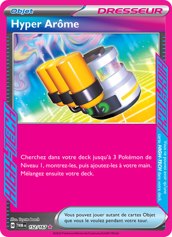 Hyper Arôme 152 — Twilight Masquerade (French Pokémon TCG card)