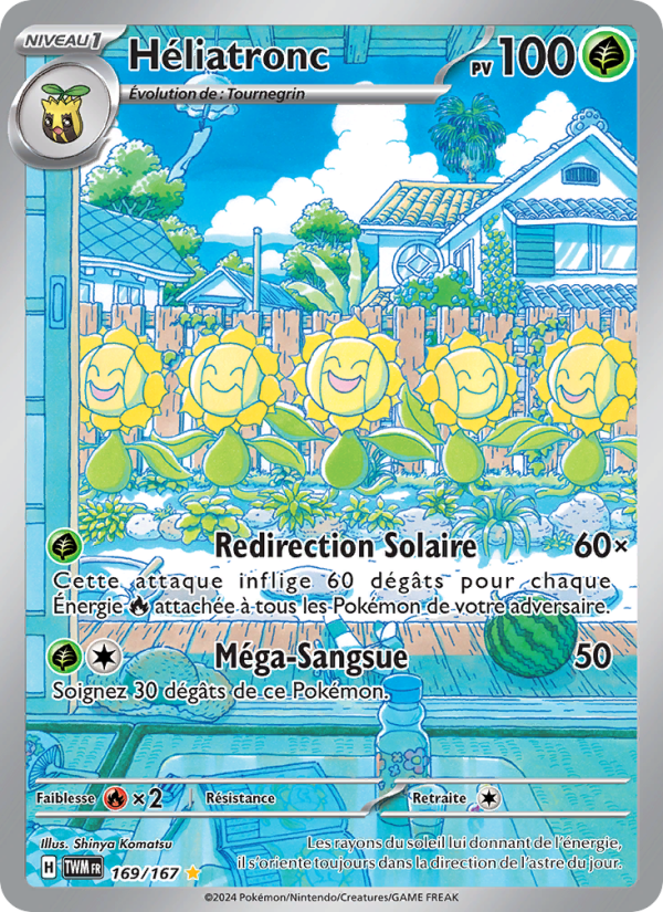 Héliatronc 169 — Twilight Masquerade (French Pokémon TCG card)