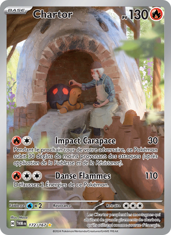 Chartor 172 — Twilight Masquerade (French Pokémon TCG card)