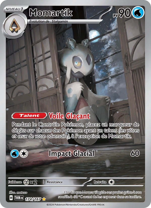 Momartik 174 — Twilight Masquerade (French Pokémon TCG card)