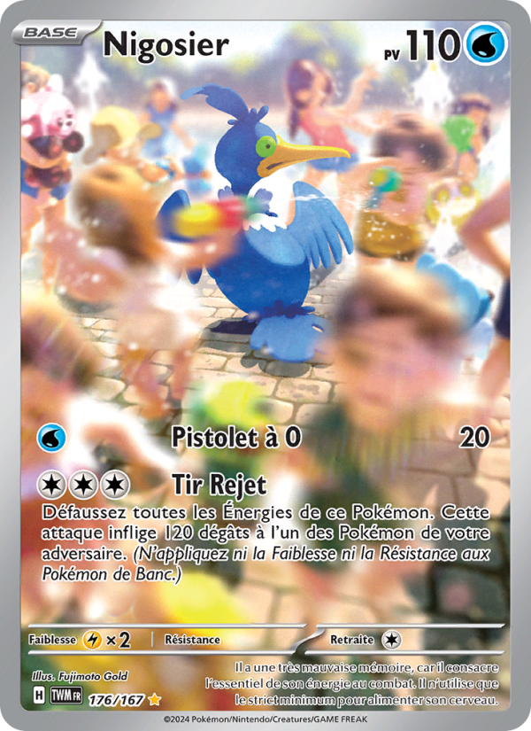 Nigosier 176 — Twilight Masquerade (French Pokémon TCG card)