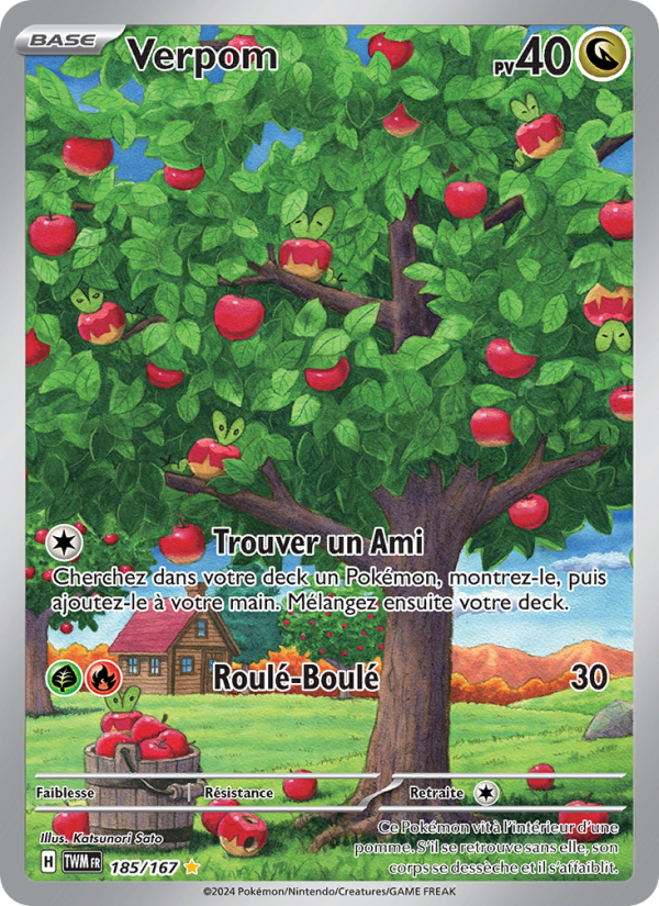 Verpom 185 — Twilight Masquerade (French Pokémon TCG card)