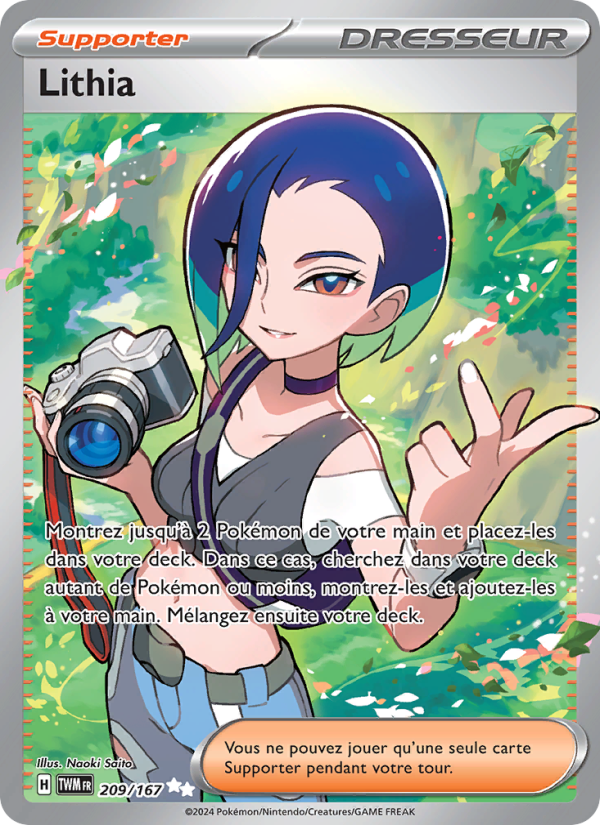Lithia 209 — Twilight Masquerade (French Pokémon TCG card)