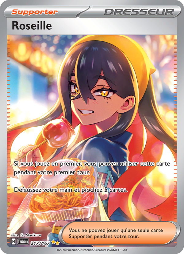Roseille 217 — Twilight Masquerade (French Pokémon TCG card)