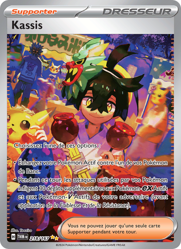 Kassis 218 — Twilight Masquerade (French Pokémon TCG card)