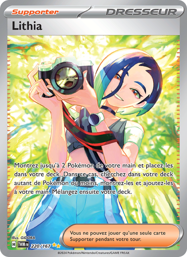 Lithia 220 — Twilight Masquerade (French Pokémon TCG card)