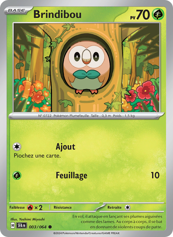 Brindibou 003 — Nebel der Sagen (French Pokémon TCG card)