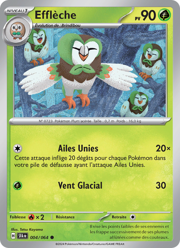 Efflèche 004 — Nebel der Sagen (French Pokémon TCG card)