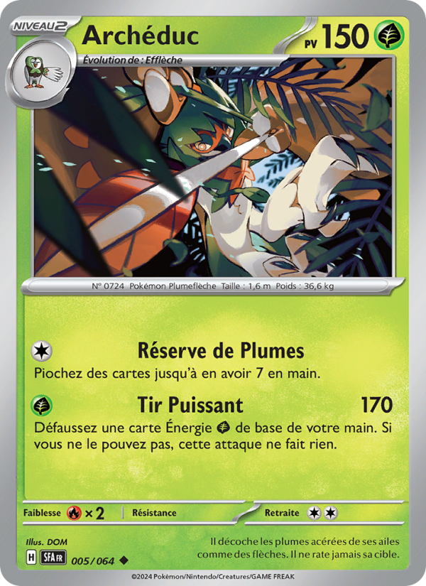 Archéduc 005 — Nebel der Sagen (French Pokémon TCG card)